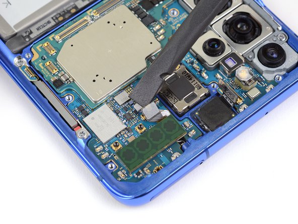 Samsung Galaxy S20+ Screen and Battery Assembly Replacement, Remove the upper 5G mmWave antenna: stap 0, afbeelding 2 van 2