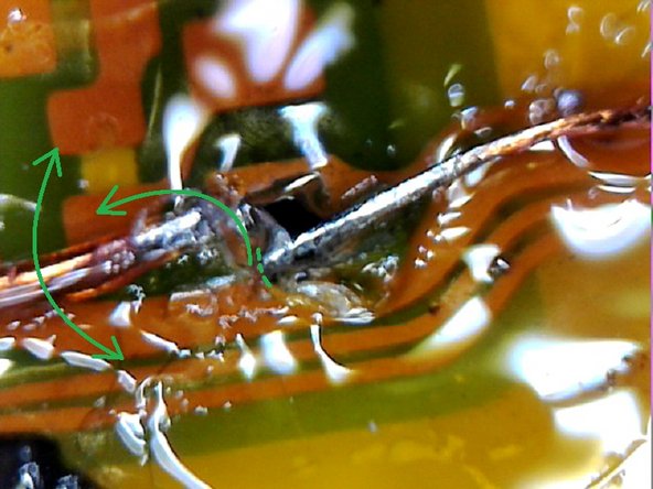 How to repair a broken flex cable (Sony Xperia Z1 microphone flex)