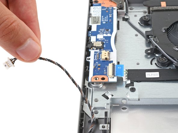 Lenovo IdeaPad 3-15IIL05 Speakers Replacement, Reposition the speaker cables: crwdns2935265:012crwdnd2935265:03crwdnd2935265:03crwdne2935265:0