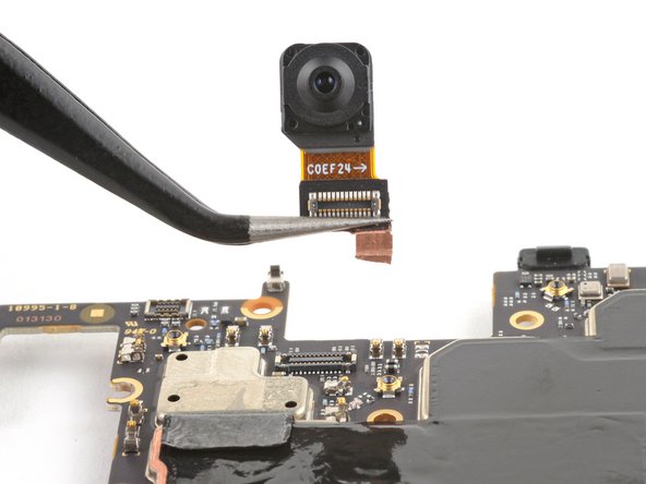 Motorola Moto G Stylus 5G (2022) Motherboard Replacement, Remove the front-facing camera: crwdns2935265:032crwdnd2935265:03crwdnd2935265:03crwdne2935265:0