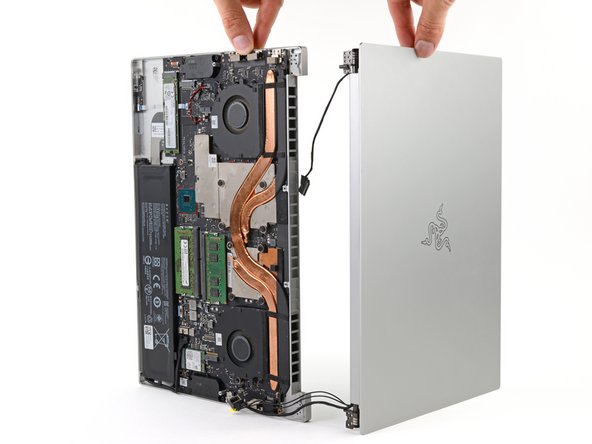 Razer Blade 15" (2020) Screen Replacement, Remove the screen: crwdns2935265:024crwdnd2935265:03crwdnd2935265:03crwdne2935265:0