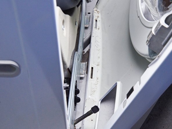 LG Front Load Washing Machine Temperature Sensor Replacement, Remove the front panel: crwdns2935265:025crwdnd2935265:03crwdnd2935265:03crwdne2935265:0