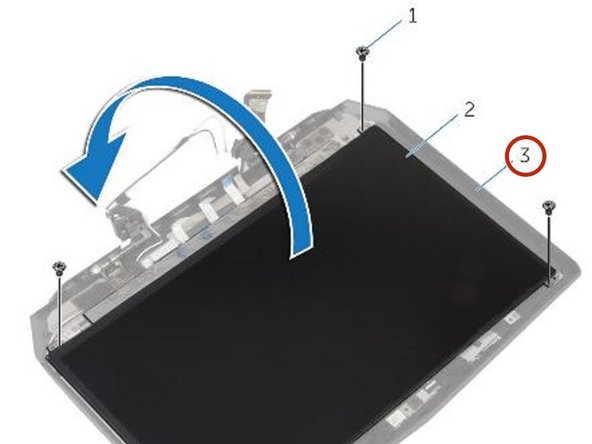 Dell Alienware 13 Display Back-Cover Replacement, Remove the Screws: crwdns2935265:079crwdnd2935265:03crwdnd2935265:03crwdne2935265:0