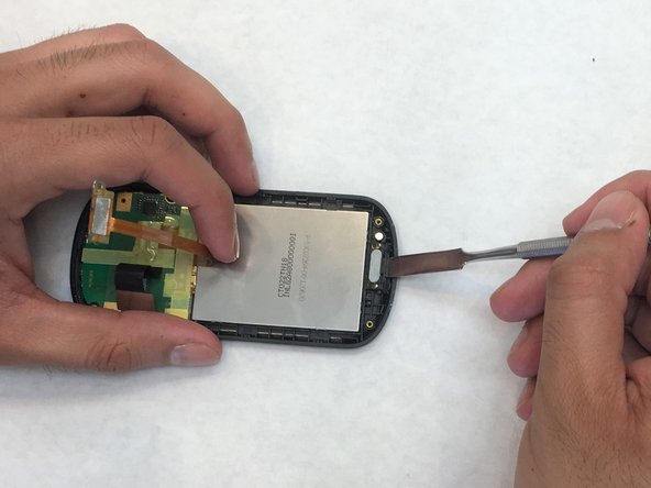 T-Mobile Sparq Screen Cover Replacement: step 9, image 2 of 2