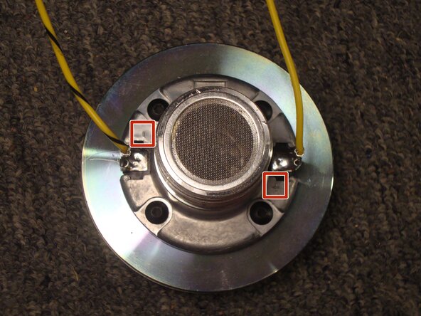JBL Speaker Tweeter Replacement: step 6, image 1 of 3
