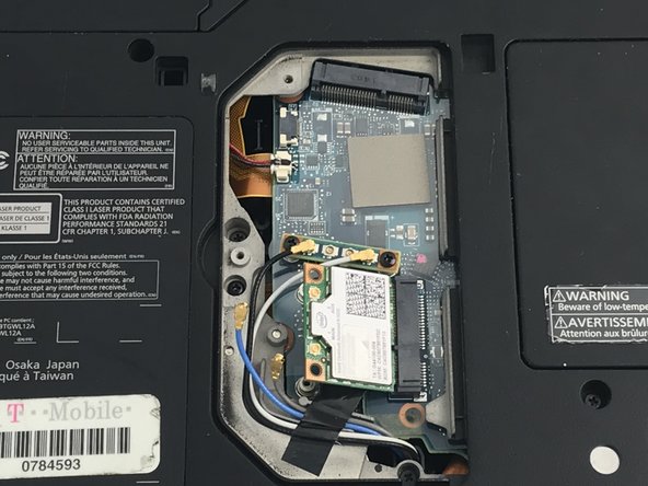 Panasonic Toughbook CF-53 Wi-Fi Card Replacement: crwdns2935265:03crwdnd2935265:03crwdnd2935265:03crwdne2935265:0