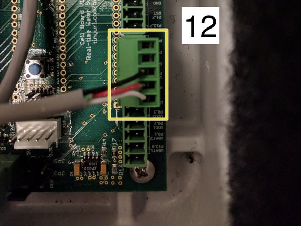 Autosampler Node Wiring  (For Old Version), Tidy up the enclosure: шаг 6, изображение 3 из 3