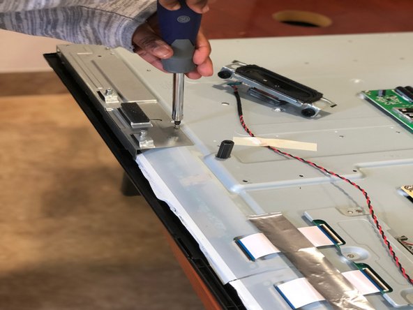 VIZIO TV Screen Replacement, More metal pieces: step 9, image 2 of 3
