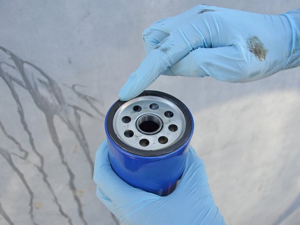 Make sure when you add the rest of the oil (Step 20) that you take into account the oil added to the filter. There should be 4.5 liters total.