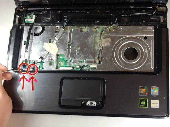 HP Compaq Presario V6000 Trackpad Replacement: crwdns2935265:04crwdnd2935265:01crwdnd2935265:01crwdne2935265:0