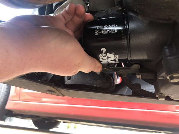 2014 Honda CTX 700NA Oil and Oil Filter Replacement: step 4, image 1 of 1