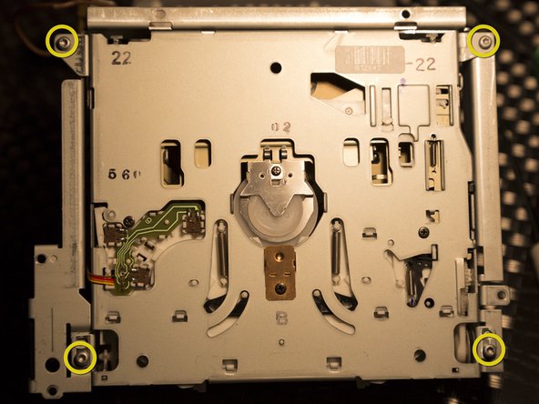 Disassembling Audi Navigation Plus unit: step 8, image 2 of 3