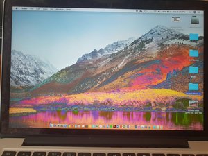 Solved Why Is My Macbook Screen Display Colours So Distorted Macbook Pro 13 Retina Display Mid 2014 Ifixit