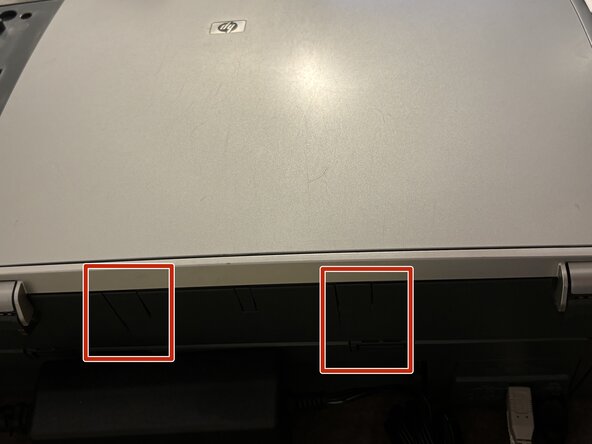 How to clean the HP Photosmart 2575 All-in-One's scanner glass, How to clean the HP Photosmart 2575 All-in-One's scanner glass: crwdns2935265:03crwdnd2935265:02crwdnd2935265:02crwdne2935265:0