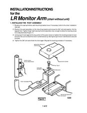 Midmark Knight LR Monitor Arm (Chair Without Unit) Installation Instructions.pdf