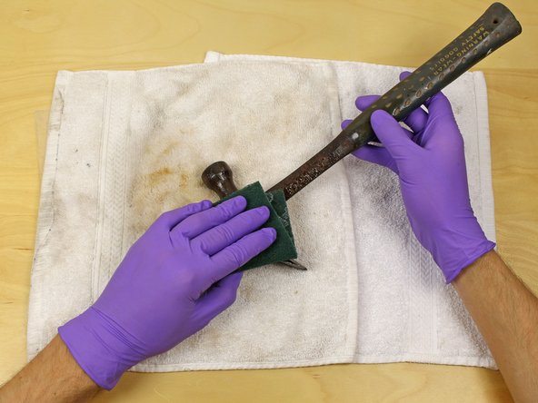 How To Remove Rust From Old Tools: step 3, image 2 of 3